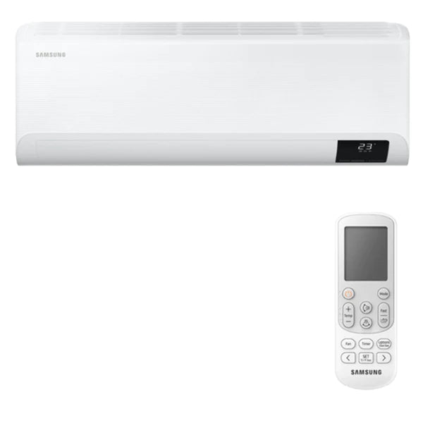 Samsung CEBU air conditioning (Model: AR12TXFYAWKNEU) Cooling: 3.5kW Heating: 3.5kW Sound pressure level dB(A) (min-max): 19-38