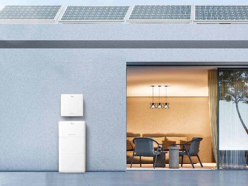 10 kW Midea inverter + 10 kW Midea power storage