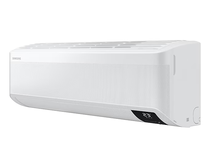 Samsung WindFree™ ELITE Klimaanlage (Model: AR09CXCAAWKNEU) Kühlung: 2,5kW Heizung: 3,2kW SchalldruckpegeldB(A) (min-max): 16-39